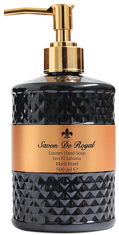 Рідке мило для рук - Savon De Royal Luxury Hand Soap Black Pearl