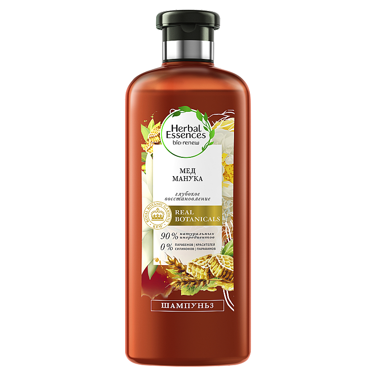 Увлажняющий шампунь "Мед манука" - Herbal Essences Bourbon Manuka Honey Shampoo 