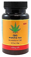 Пищевая добавка с маслом каннабидиола и матчей - Rolling Hills CBD Matcha Tea — фото N1