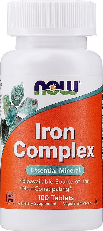 Комплекс заліза - Now Foods Iron Complex — фото N1