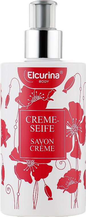 Крем-мыло для рук - Vivian Gray Red Poppies Cream Soap — фото N1