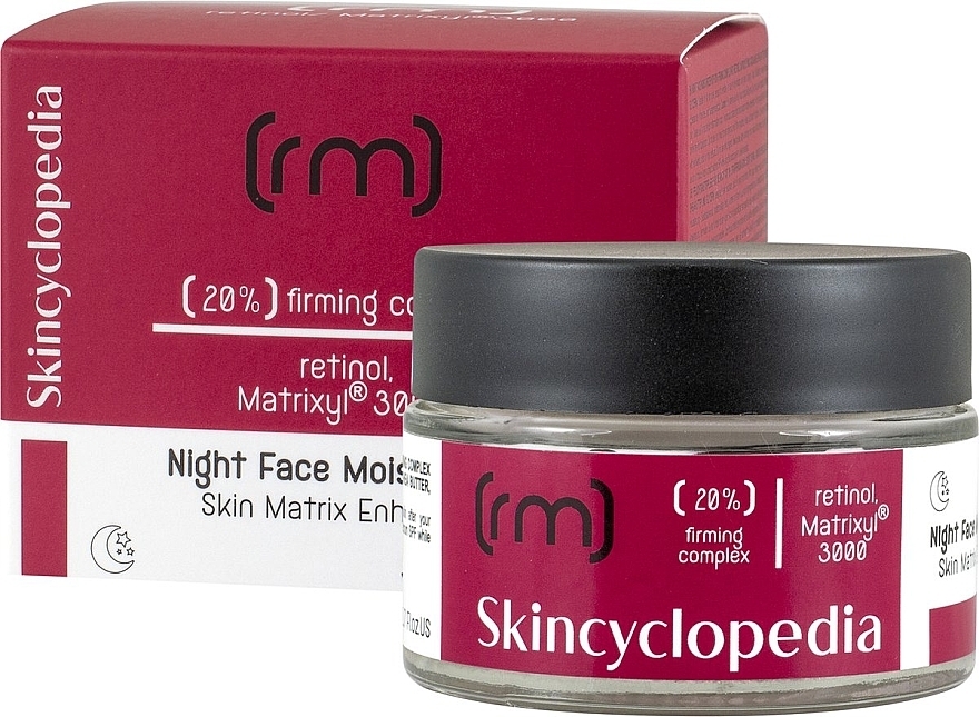 Ночной крем для лица с укрепляющим комплексом - Skincyclopedia Night Face Moisturizer Retinol Matryxil 3000 — фото N3