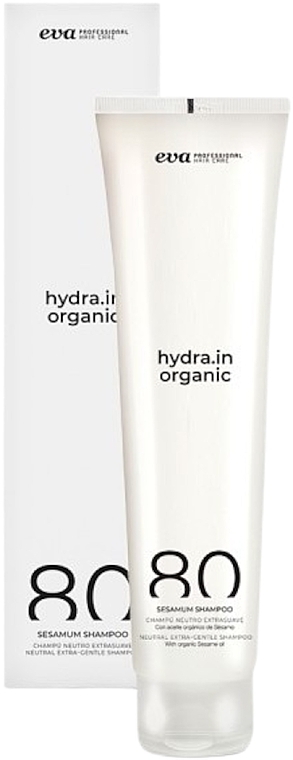 Шампунь для волосся - Eva Professional Hydra.In Organic Sesamum Shampoo 80 Extra-Soft — фото N1