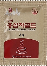 Диетическая добавка "Чай красного корейского женьшеня" - Gimpo Paju Ginseng Gold — фото N2