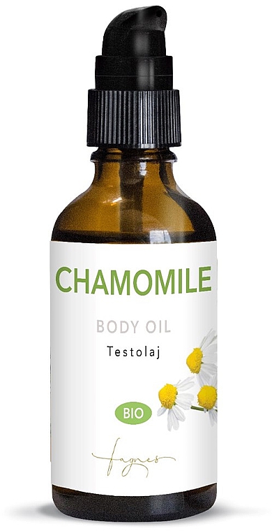 Органічна олія для тіла з ромашкою - Fagnes Aromatherapy Bio Body Oil Chamomile — фото N1