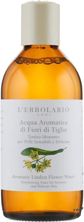Ароматизований тонік - l'erbolario Acqua Aromatica di Fiori di Tiglio — фото N1