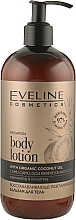 Регенерувальний і розгладжувальний лосьйон для тіла - Eveline Organic Gold Regenerating and Smoothing Body Lotion — фото N1