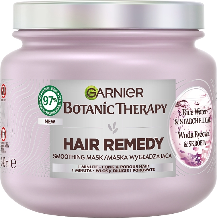Маска для длинных и пористых волос - Garnier Botanic Therapy Hair Remedy — фото N1