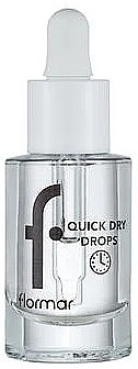 Засіб для сушіння нігтів - Flormar Quick Dry Drops — фото N1