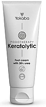 Кератолитический крем для ног - Yokaba Podology Keratolytic Foot Cream With 30% Urea — фото N1