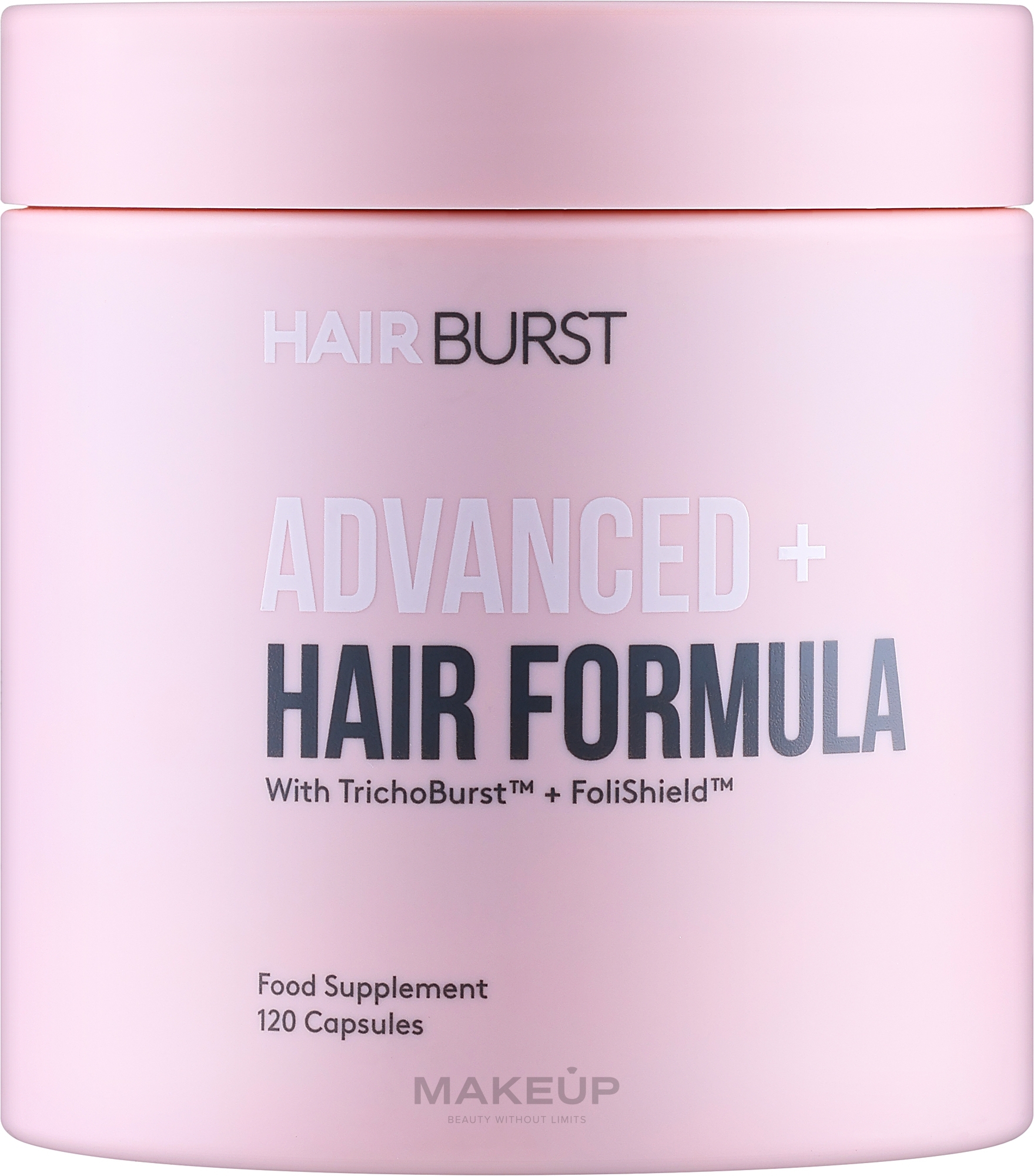 Витамины для волос - Hairburst Advanced+ Hair Formula Food Supplement — фото 120шт