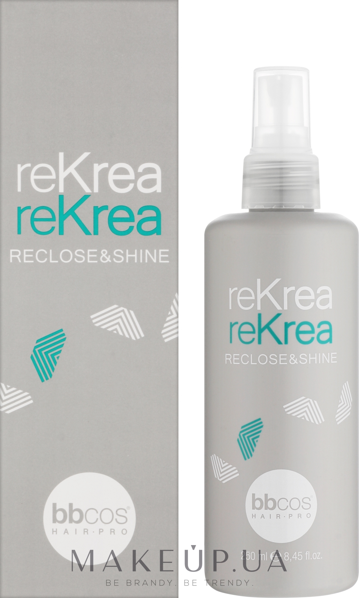 Регулятор пористости волос - BBcos ReKrea Reclose & Shine — фото 250ml