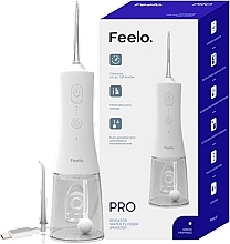 Іригатор, білий - Feelo Pro Irygator Water Flosser — фото N1