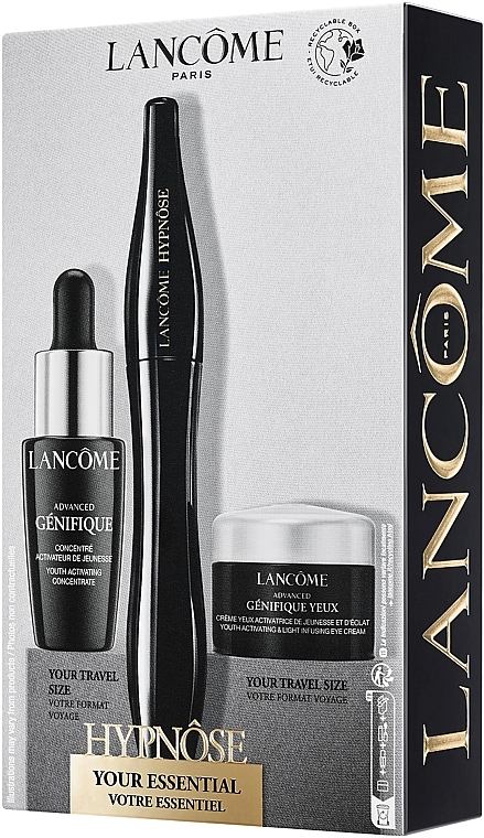 Набор - Lancome Hypnose (mascara/6.2ml+ serum/10ml + eye/cr/5ml) — фото N2