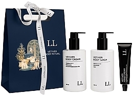 Духи, Парфюмерия, косметика Набор - Love&Loss Vetiver Body Ritual Set (b/wash/300ml + b/cream/300ml + hand/cr/30ml)