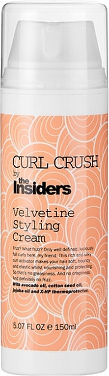 Крем для укладання волосся - The Insiders Curl Crush Velvetine Styling Cream — фото N1