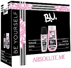 Духи, Парфюмерия, косметика B.U. Absolute Me - Набор (deo/75ml + sh/gel/250 ml)