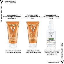 Солнцезащитный крем для лица тройного действия SPF 50 - Vichy Capital Soleil Velvety Cream SPF50 — фото N11