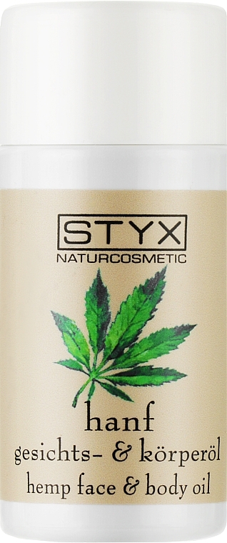 Олія для обличчя й тіла - Styx Naturcosmetic Hanf Face & Body Oil — фото N1