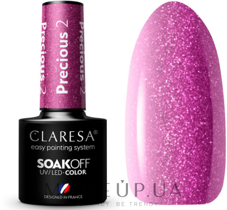 Гель-лак для ногтей - Claresa Precious Soak Off UV/LED Color — фото PS2
