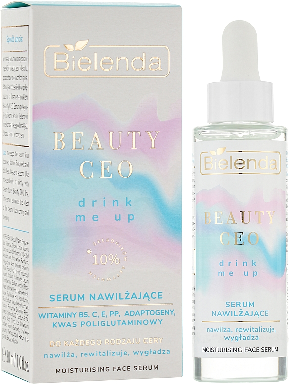 Увлажняющая сыворотка для лица - Bielenda Beauty CEO Drink Me Up Serum — фото N2