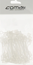 Резинки силиконовые круглые, короткие, 50шт, 65мм - Comair — фото N1