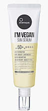 Парфумерія, косметика Сонцезахисна сироватка - Suntique I'm Vegan Sun Serum SPF50+ PA++++