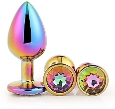 Набор анальных пробок - Dream Toys Gleaming Love Multicolour Plug Set — фото N2