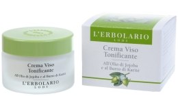 Парфумерія, косметика Тонізуючий крем з маслом ши і жожоба - l'erbolario Crema Viso Idratante передній Elicriso e all' Aloe (міні)