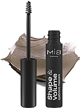 Туш для брів - Mia Makeup Shape & Volume Eyebrow Mascara — фото N1