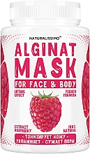 Парфумерія, косметика Альгінатна маска з малиною - Naturalissimoo Raspberry Alginat Mask