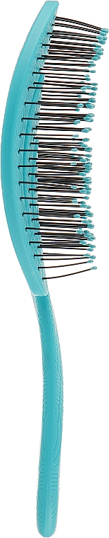Гибкая био-расческа для волос "Голубая волна" - Solomeya Flex Bio Hair Brush Blue Wave  — фото N3