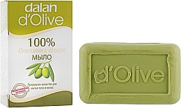 Парфумерія, косметика Оливкове мило - Dalan D'Olive 100% Soap Natural Cleanser For Body And Hair