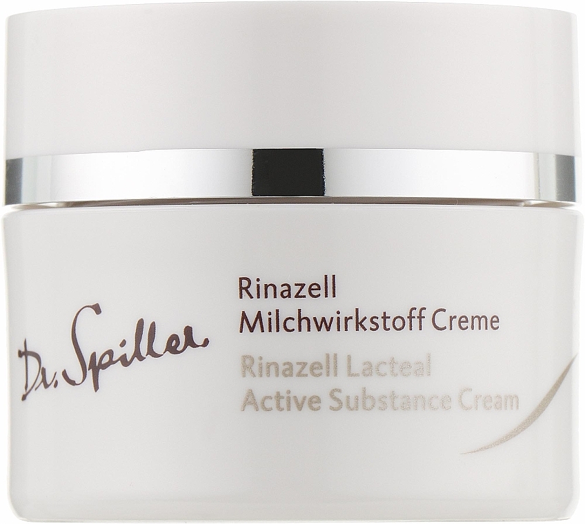 Успокаивающий лечебный крем с молочными пептидами - Dr. Spiller Rinazell Lacteal Active Substance Cream
