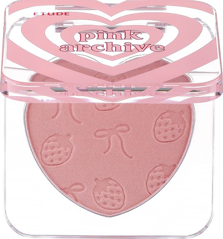 Румяна - Etude Heart Flutter Blusher Pink Archive — фото N1