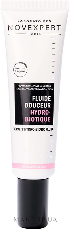 Флюїд оксамитовий гідро-біотичний для обличчя - Novexpert Magnesium Velvety Hydro-biotic Fluid — фото 30ml NEW