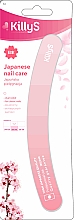 Пилочка "Банан" 180/240, рожева - KillyS Japanese Nail Care — фото N1