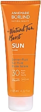 Сонцезахисний флюїд із тонувальним ефектом - Annemarie Borlind Natural Tan Boost Sun Fluid SPF 30 — фото N1