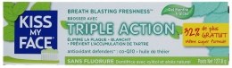 Зубная паста «Тройное действие» - Kiss My Face Triple Action Toothpaste — фото N1