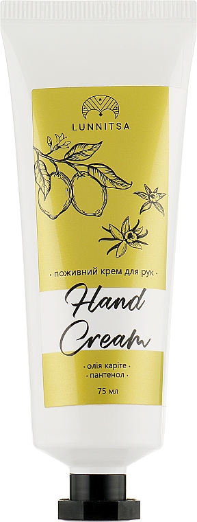Питательный крем для рук - Lunnitsa Hand Cream