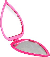 Зеркальце компактное "Сердечко" 85550, розовое - Top Choice Colours Mirror — фото N2