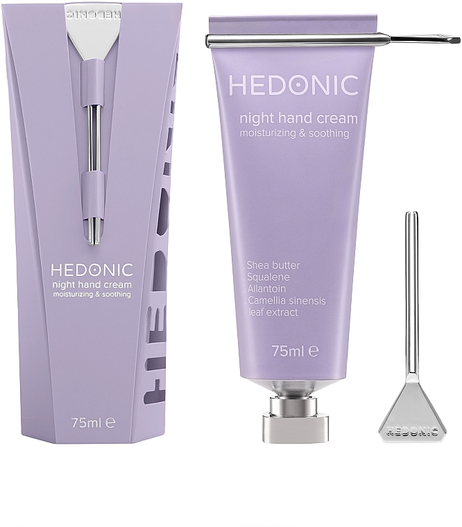 Нічний крем для рук - Hedonic Moisturizing & Soothing Night Hand Cream