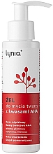 Гель для вмивання з АНА-кислотами - Lynia — фото N1