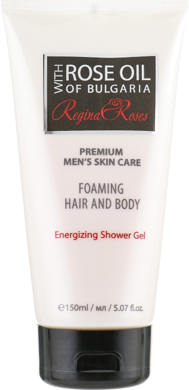 Енергетичний гель для душу для чоловіків - BioFresh Regina Roses Foaming Hair And Body Energizing Shower Gel — фото N1