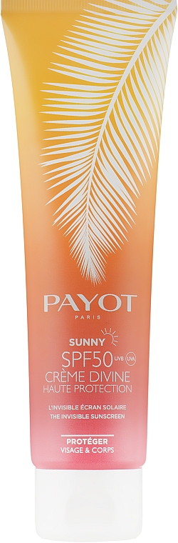 Сонцезахисний крем для обличчя і тіла - Payot Sunny Divine SPF 50