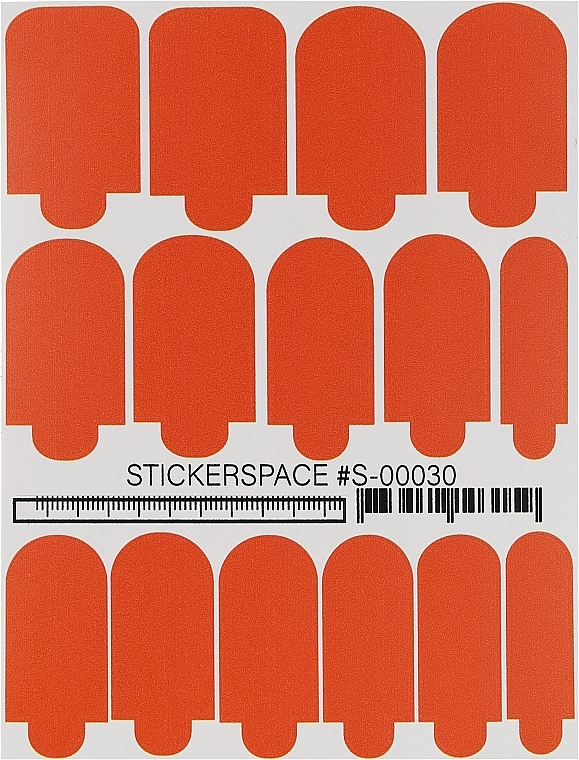 Дизайнерские наклейки для ногтей "Wraps S-00030" - StickersSpace — фото N1