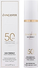Солнцезащитный крем для лица - Lancaster Sun Perfect Sun Illuminating Cream SPF 50 — фото N2