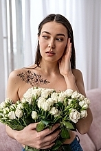 Тимчасове тату "Три рожеві гілочки" - Ne Tattoo — фото N3