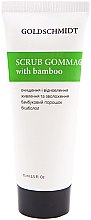 Духи, Парфюмерия, косметика Скраб-гоммаж с бамбуком - Goldschmidt Scrub Gommag With Bamboo