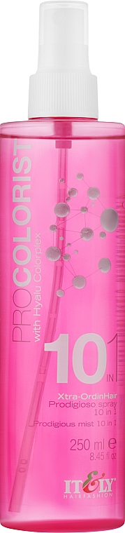Двофазний спрей для волосся 10 в 1 - Itely Hairfashion Pro Colorist Xtra Ordinhair — фото N1